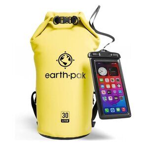Earth Pak Waterproof Dry Bag - Roll Top Waterproof Backpack Sack Keeps Gear Dry